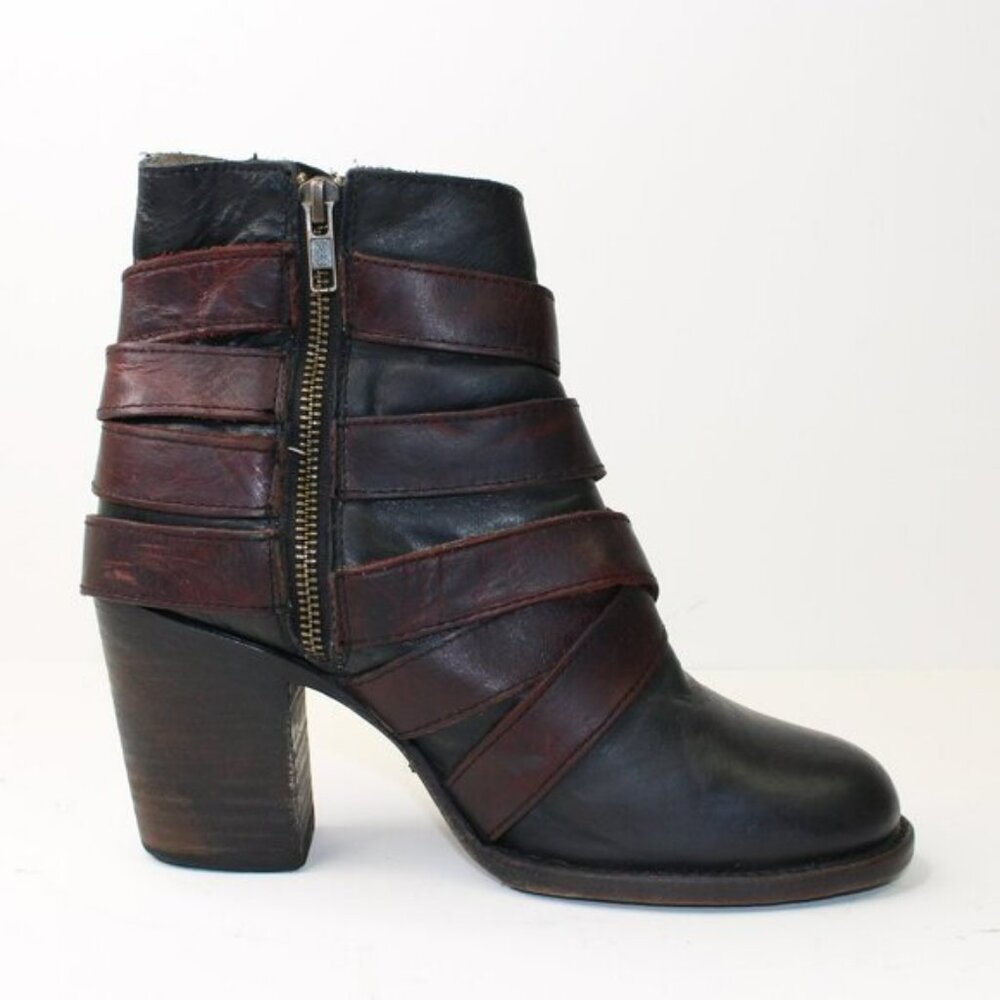 Freebird Hustl Ankle Biker Strap Boots (8 Us) View 4